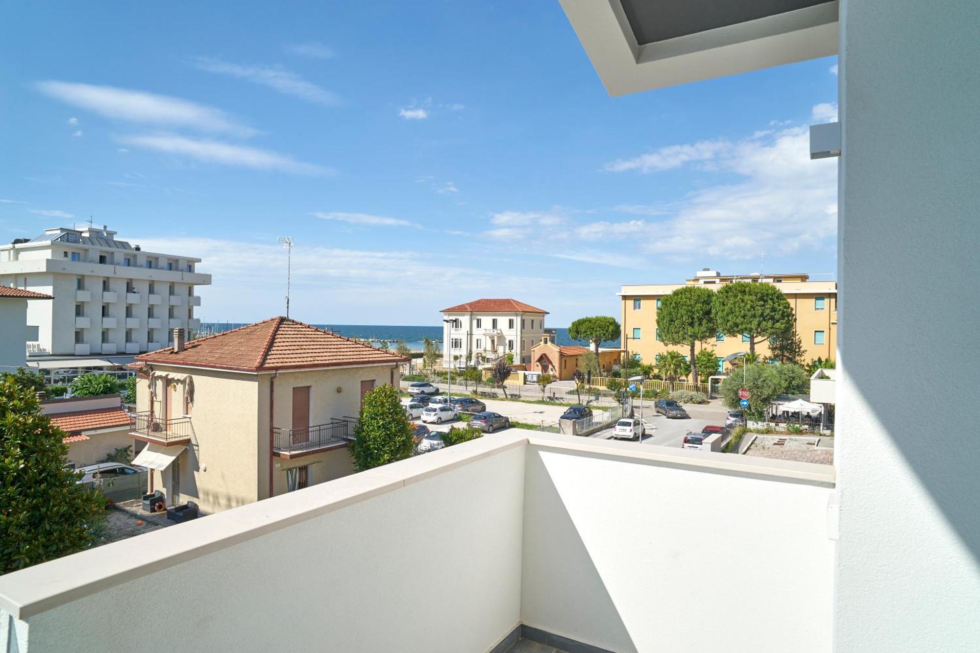 Villa Borghesi Suites Fronte Mare Rimini Exterior foto