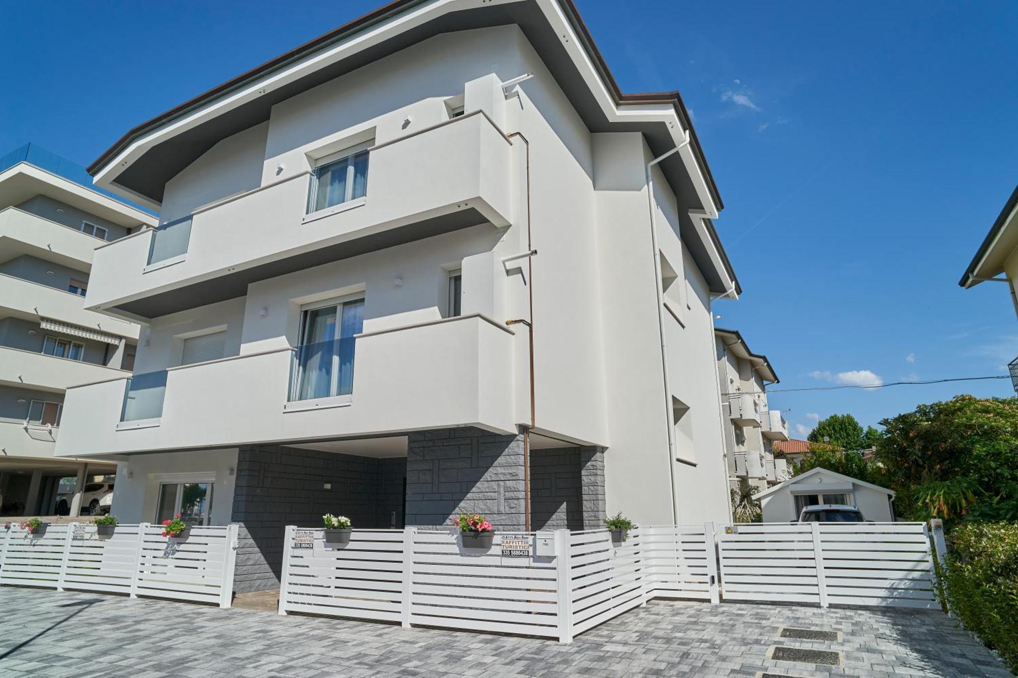 Villa Borghesi Suites Fronte Mare Rimini Exterior foto